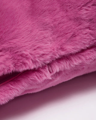 Apparis Brenn Faux Fur Pillowcase With Pillow Insert Sugar Pink