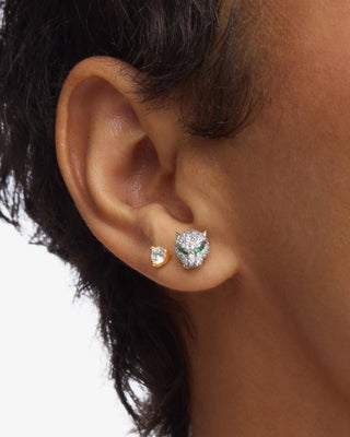 Melinda Maria Jaguar Pavé Studs