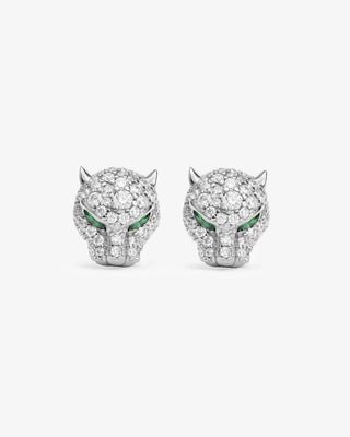 Melinda Maria Jaguar Pavé Studs