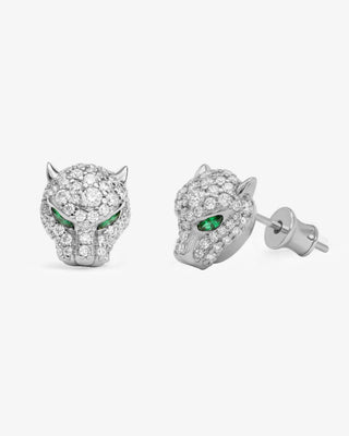 Melinda Maria Jaguar Pavé Studs
