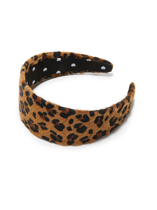 Lele Sadoughi Leopard Brigitte Faux Ponyhair Headband