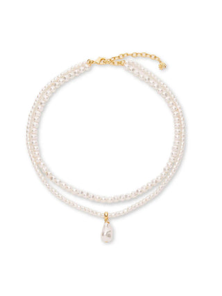 Lele Sadoughi Pearl Estate Layered Pearl Necklace