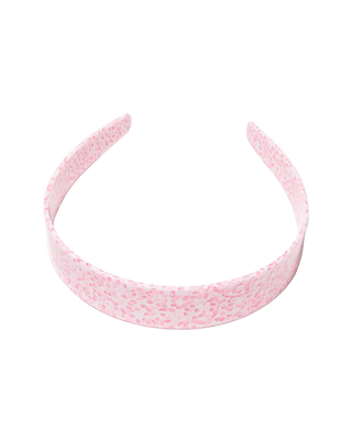 Lele Sadoughi Terrazzo Blush Emma Acetate Headband. Product is shot on white background. 