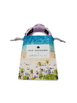 Lele Sadoughi X Gray Malin Libby Provence Bow Barrette