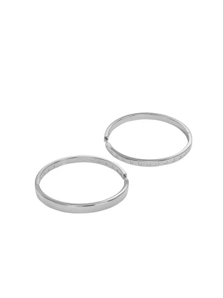 Melinda Maria Ashley Reversible Hoops 2"