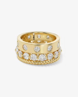Melinda Maria Ashley Venice Ring. Product is shot on white background. 
