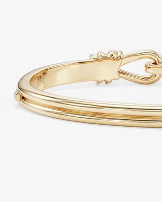 Melinda Maria Knot Cuff. Image is shot on white background. 