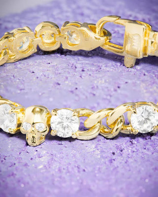 Melinda Maria Ride Or Die Cuban Chain Bracelet