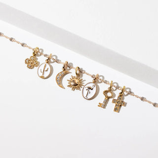 Gigi Clozeau Classic Lucky Clover Diamond Pendant Yellow Gold