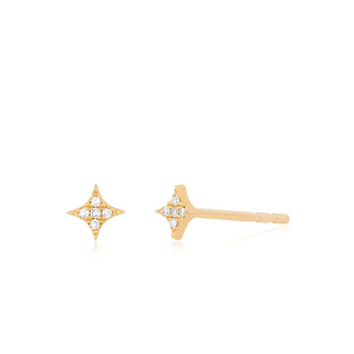 EF Collection Diamond Sparkle Stud Earring