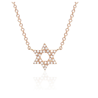 ef collection star of david necklace, jewish star necklace, ef collection jewish star necklace, star of david necklace