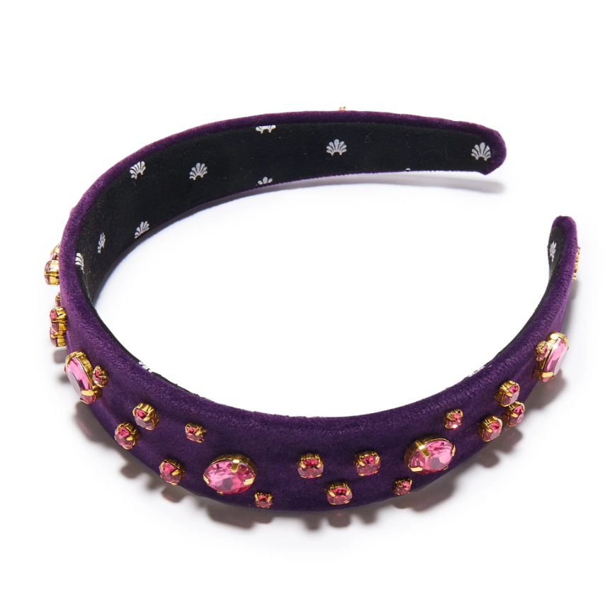 Lele Sadoughi Purple Rain Crystal Bessette Headband, Lele sadoughi, Lele sadoughi headband, Lele sadoughi jewelry, Lele Sadoughi accessories