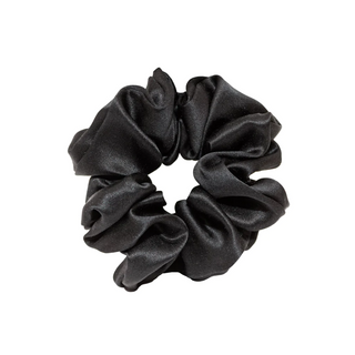 emi jay, emi jay sweet dreasms silk scrunchie in night owl