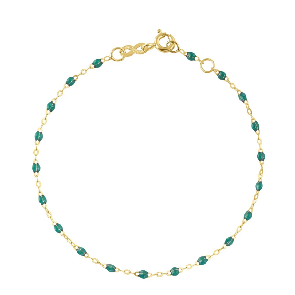 gigi clozeau emerald bracelet