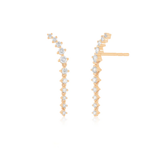 EF Collection Prong Set Waterfall Earrings