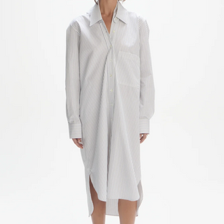 LES COYOTES DES PARIS DOUBLE COLLAR SHIRT DRESS