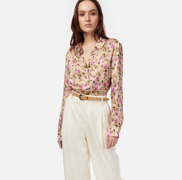 Cami NYC Crosby Blouse Spring Geranium, Blouses, Summer Blouses, Going Out Shirts, Spring Shirts, Cami NYC Blouses