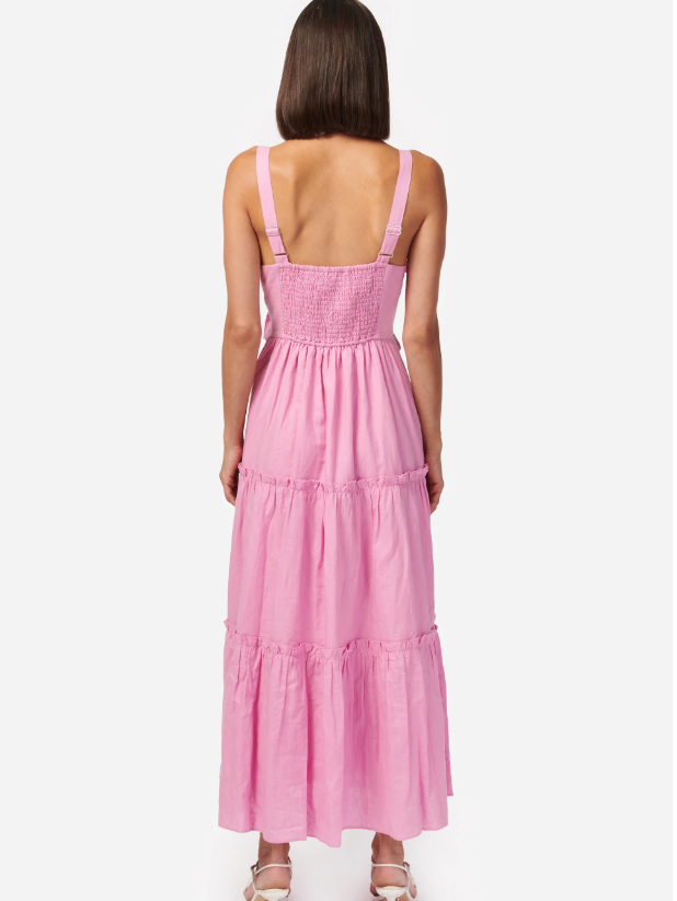 Cami NYC, Cami NYC Summer Dresses, Cami NYC Spring dresses, Cami NYC pink dresses, Cami NYC Midi dresses, Cami NYC long dresses, Cami NYC Summer night dress, Pink dresses, Cami NYC Kaylyn Dress Fondant, Cami NYC Fondant dress