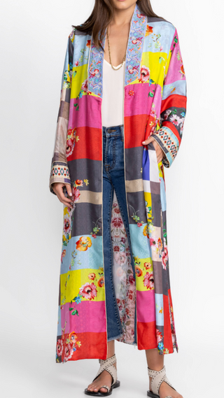 Johnny Was Block Tove Reversible Kimono