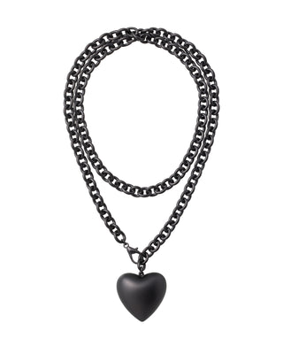 roxanne assouline black puffy heart