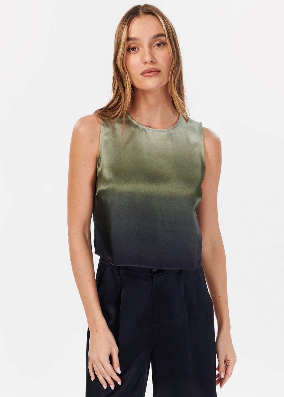 cami nyc, cami nyc andressa cami grey snake, cami nyc camisole, cami nyc romilly top, green tops, romilly top, cami nyc tops