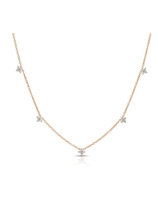 EF Collection 5 Diamond Fleur Necklace