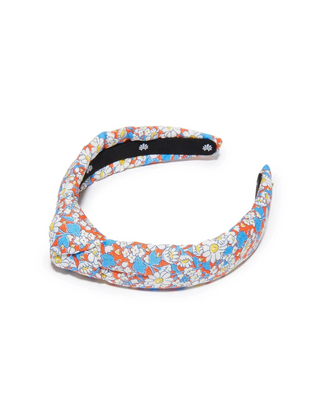 Lele Sadoughi Kids Printed Knotted Headband Alice W