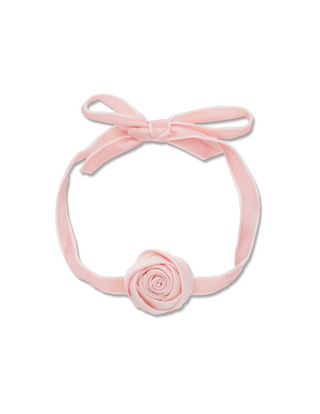 Lele Sadoughi Dusty Rose Silk Rosette Ribbon Choker, Lele sadoughi, Lele sadoughi headband, Lele sadoughi jewelry, Lele Sadoughi accessories