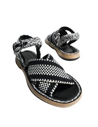 amambaih aurora sandal, amambaih, amambaih black and white, amambaih aurora