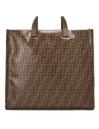 House of 29 x What Goes Around Comes Around Fendi Fila Mania Brown Tessa Shopper