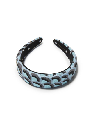 Lele Sadoughi Cloudy Sky Alice Poseidon Headband