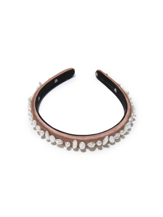 Lele Sadoughi Fawn Gigi Pearl Treasure Headband