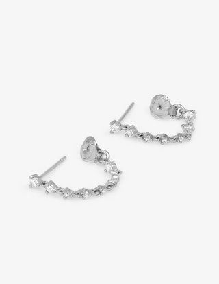 Melinda Maria Not Your Basic Soft Hoop Earrings
