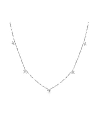 EF Collection 5 Diamond Fleur Necklace