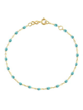 Gigi Clozeau Classic Bracelet Turquoise Green & Yellow Gold