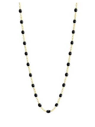 Gigi Clozeau Classic Necklace Black & Yellow Gold