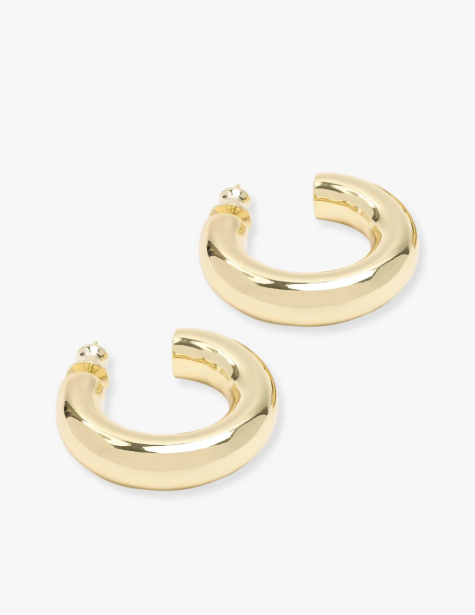 Melinda Maria, Melinda Maria earrings, Jewelry, Melinda Maria Gold Accessories, Accessory, Fine jewelry, Gold Earrings, Gold Hoops, Earring, Mom Hoops, Melinda Maria Gold Hoop Earrings