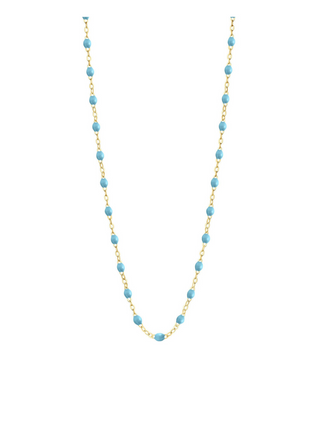 Gigi clozeau bleuet and yellow gold classic necklace, gigi clozeau classic necklace, Gigi clozeau bleuet necklaces, bleuet necklace, french necklace, bleuet and yellow gold, bleuet bracelet