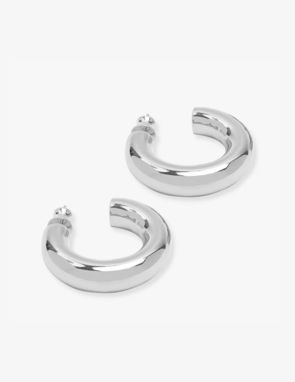 Melinda Maria, Melinda Maria earrings, Jewelry, Melinda Maria Silver Accessories, Accessory, Fine jewelry, Silver Earrings, Silver Hoops, Earring, Hoops, Melinda Maria Silver Hoop Earrings