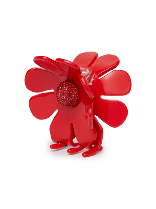 Lele Sadoughi Fire Daisy Claw Clip