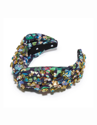 Lele Sadoughi Candy Jeweled Greta Headband Midnight Fairytale Forest