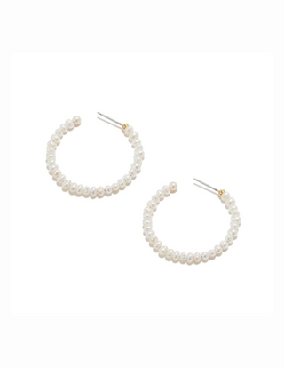 "lele sadoughi freshwater pearl medium hoop" "lele sadoughi pearl hoops" "lele sadoughi pearl hoop earrings" "lele sadoughi pearl huggies" "lele sadoughi pearl earrings" "lele sadoughi pearl necklace"