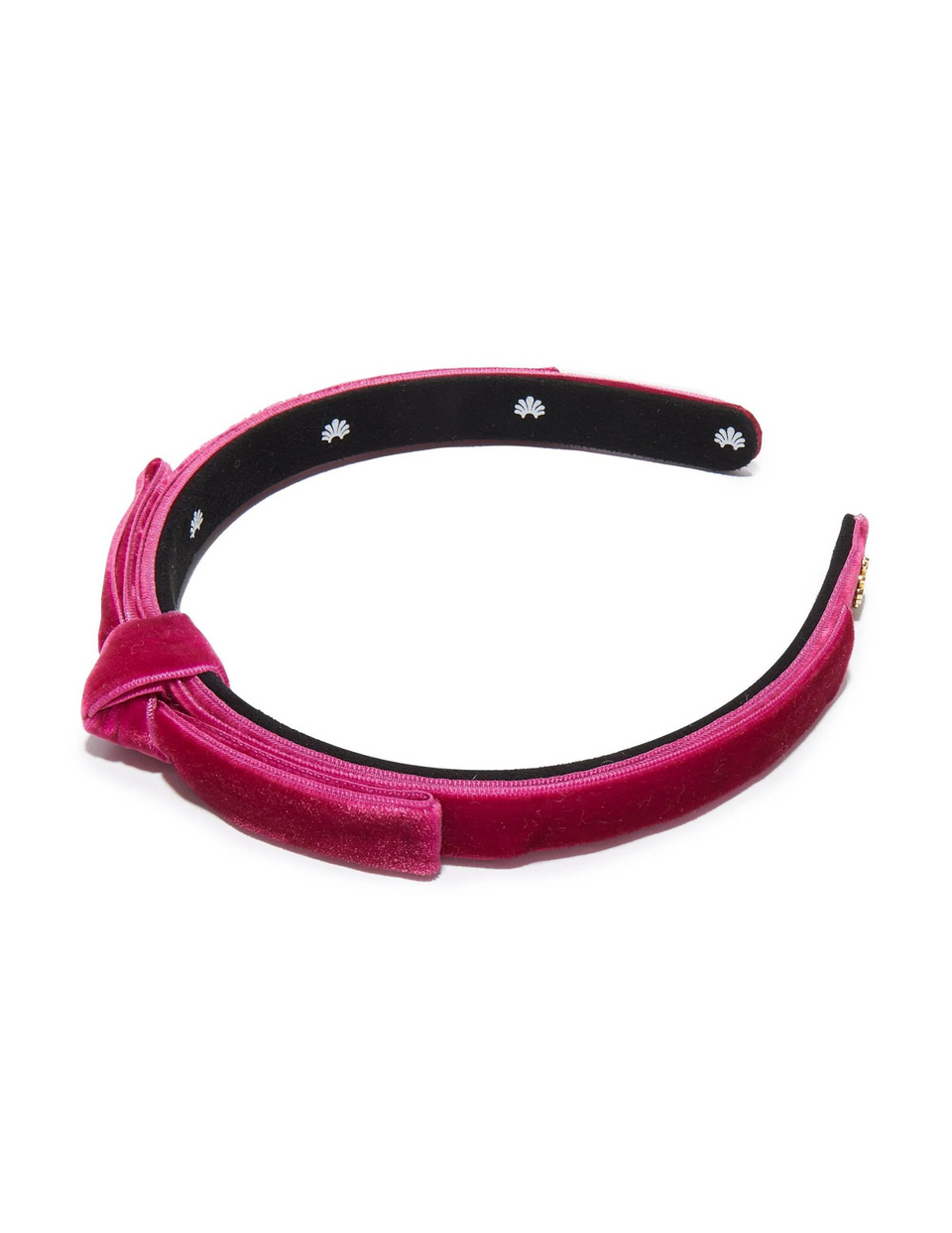 Lele Sadoughi Rasberry Bardot Slim Ribbon Headband, Bardot Slim Ribbon Headband, Headbands, lele sadouaghi hedadbands