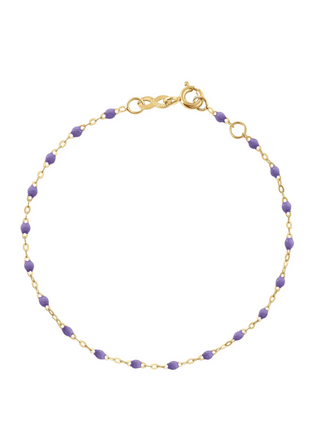 Gigi Clozeau Classic Bracelet Mauve & Yellow Gold