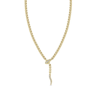 zoe chicco, zoe chicco necklace, zoe chicco serpent necklace