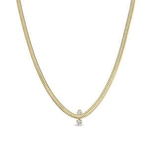 zoe chicco, zoe chicco snake chain necklace