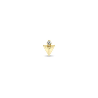 zoe chicco, zoe chicco earring, zoe chicco pyramid earring