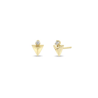 zoe chicco, zoe chicco earring, zoe chicco pyramid earring