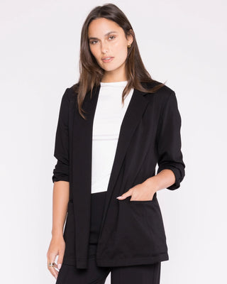 Ripley Rader Black Ponte Knit Oversized Blazer