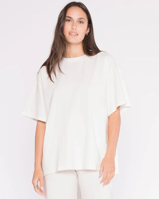 Ripley Rader Off-White Ponte Knit Big Shirt